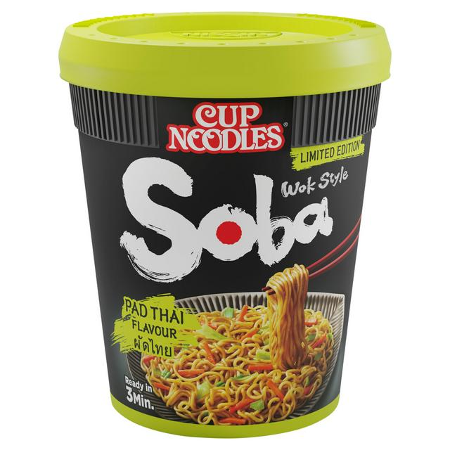 Nissin Soba Pad Thai Instant Wok Style Noodles Pot 89g