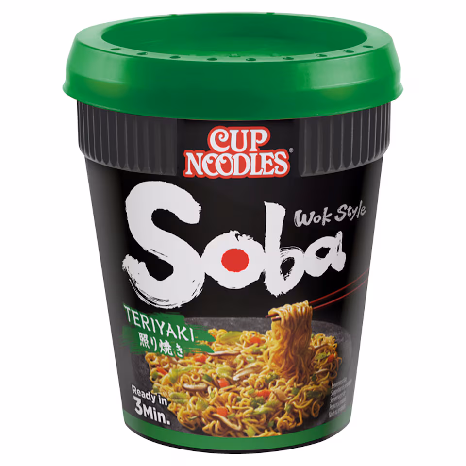 Nissin Soba Teriyaki Instant Noodles 90G