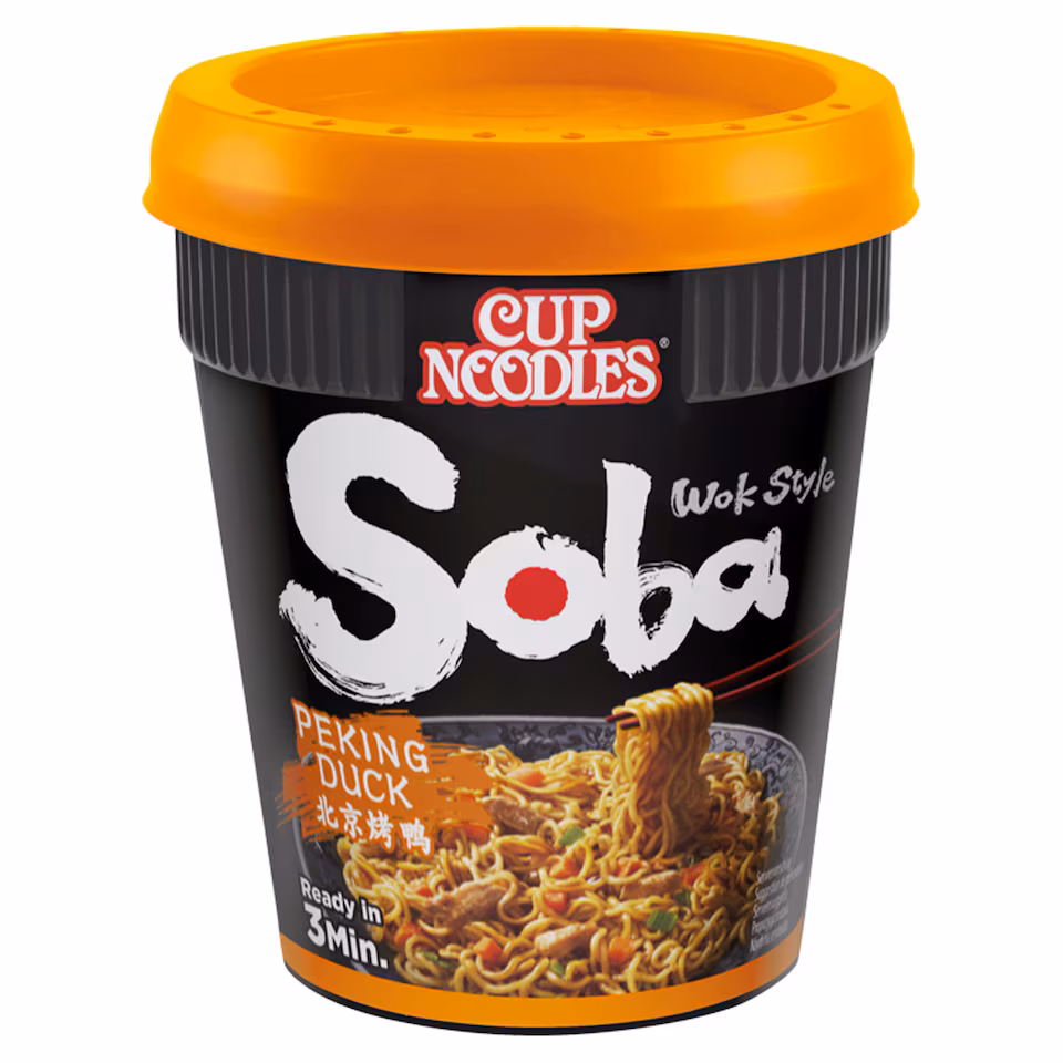 Nissin Cup Noodles Soba Wok Style Instant Noodles - Peking Duck 87g