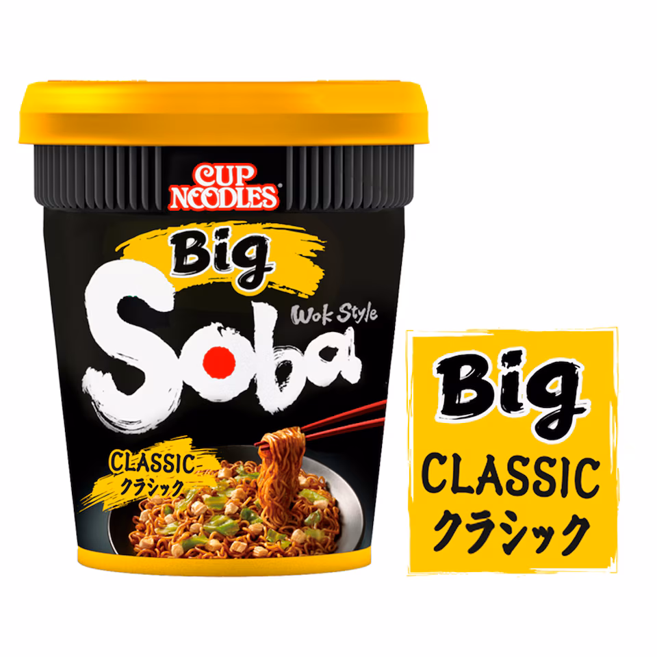 Cup Noodles Big Wok Style Soba Classic 113g