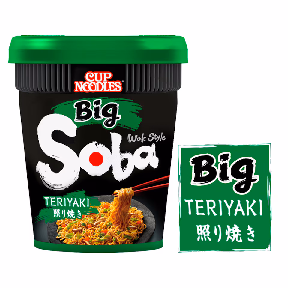 Cup Noodles Big Soba Wok Style Teriyaki 113g