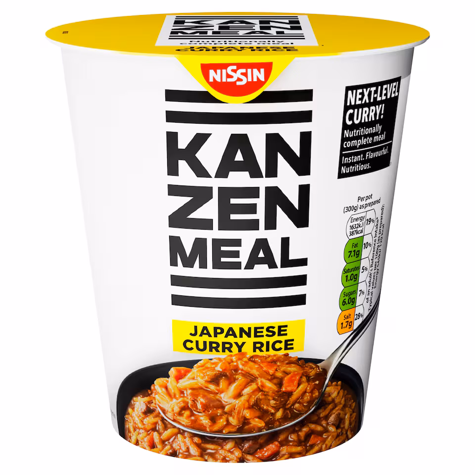 Nissin Kanzen Meal Japanese Curry Rice Pot 108g