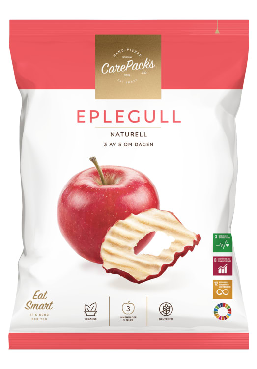 Eplegull Naturell 40g Carepacks