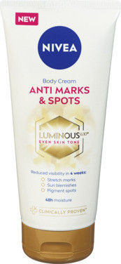 Nivea Luminous 630 Body Cream Anti Marks & Spots, 200ml