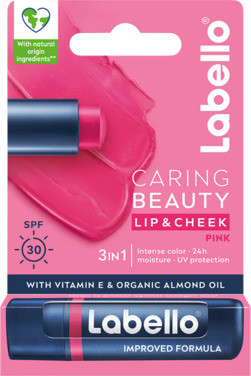 Labello Caring Beauty Pink, 4,8g