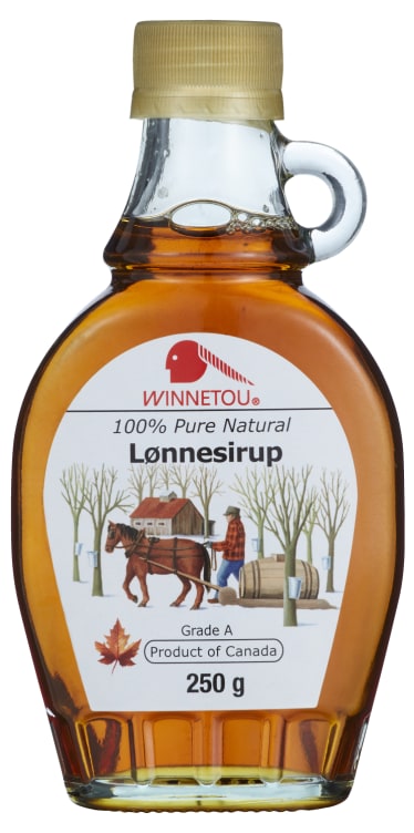 Lønnesirup 100% 250g Winnetou