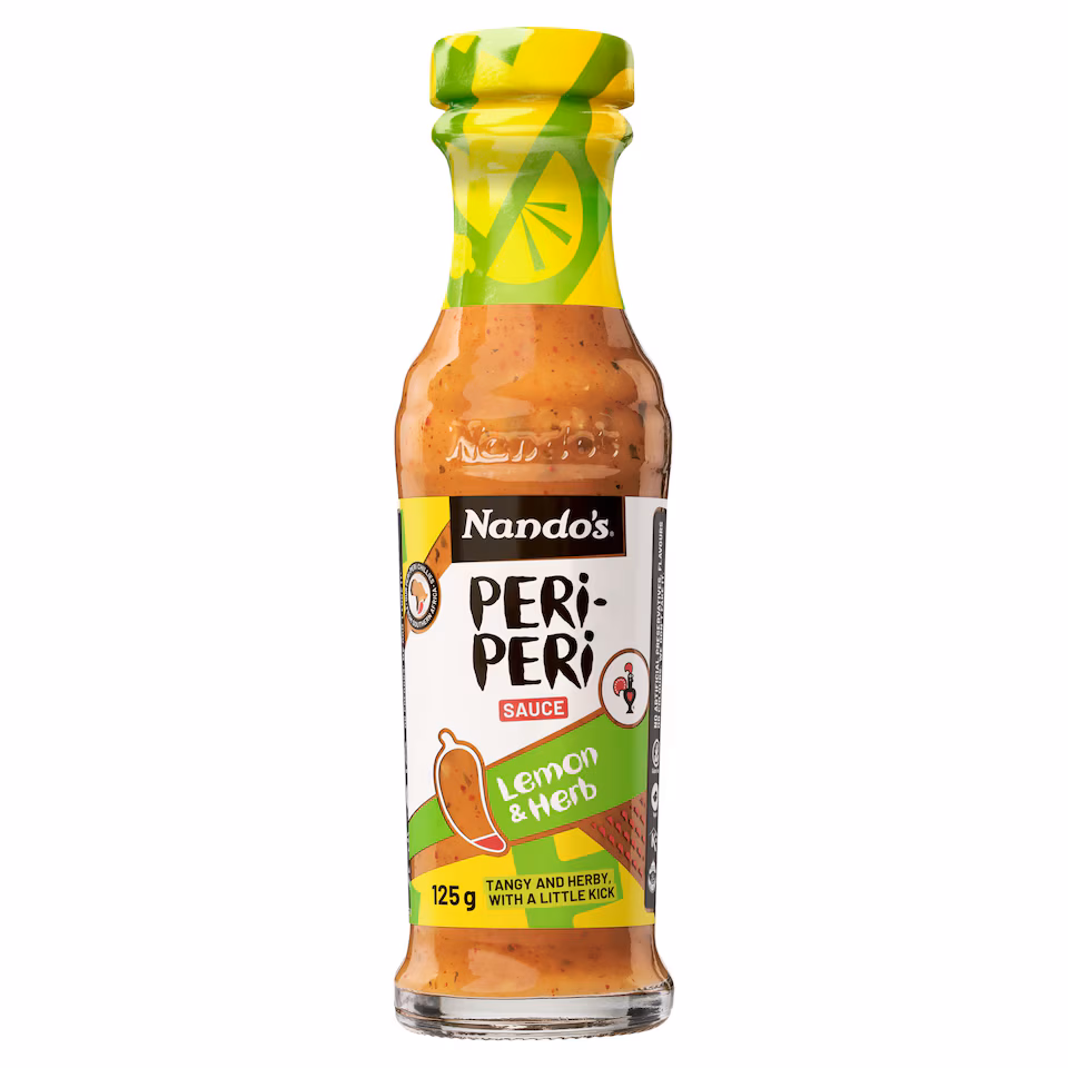 Nandos Peri Peri Sauce Lemon & Herb 125G