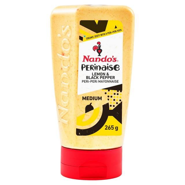 Nando's Perinaise Lemon & Black Pepper Peri Peri Mayonnaise 265g