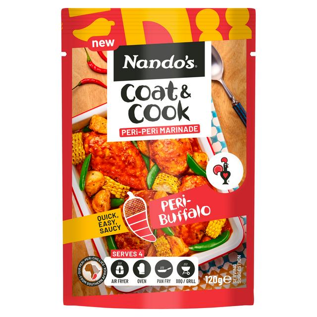 Nando's 120g Buffalo Coat & Cook Peri Peri Marinade Sauce