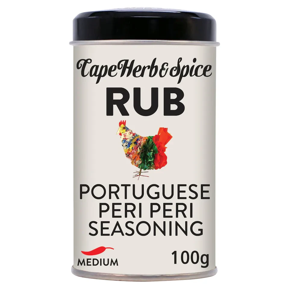 Cape Herb & Spice Portuguese Peri Peri Seasoning Rub 100g