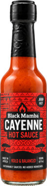 Black Mamba Cayenne Chilli Sauce 180ml