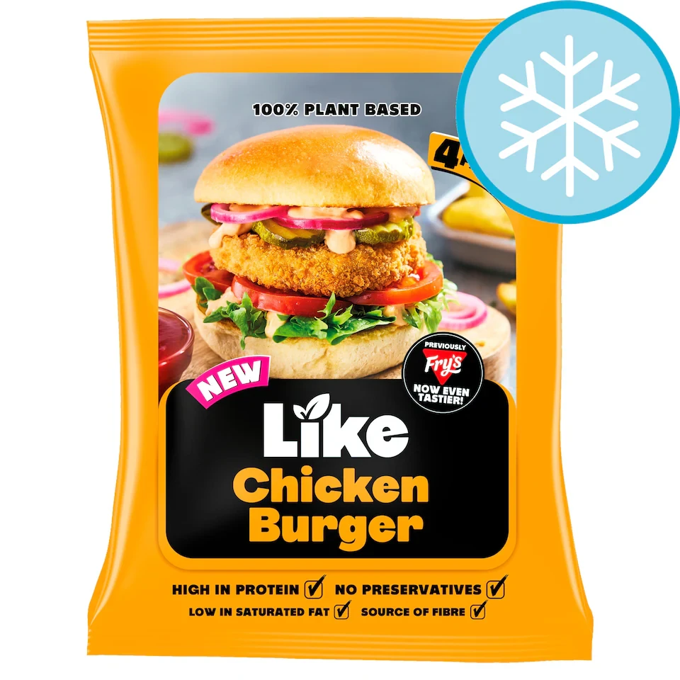Like Chicken Burgers 4 pack 320g