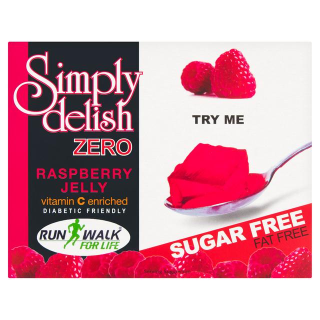 Simply Delish Zero Raspberry Jelly, Sugar Free 8g