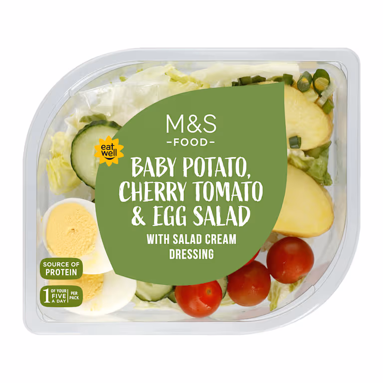 M&S New Potato, Cherry Tomato and Egg Salad
