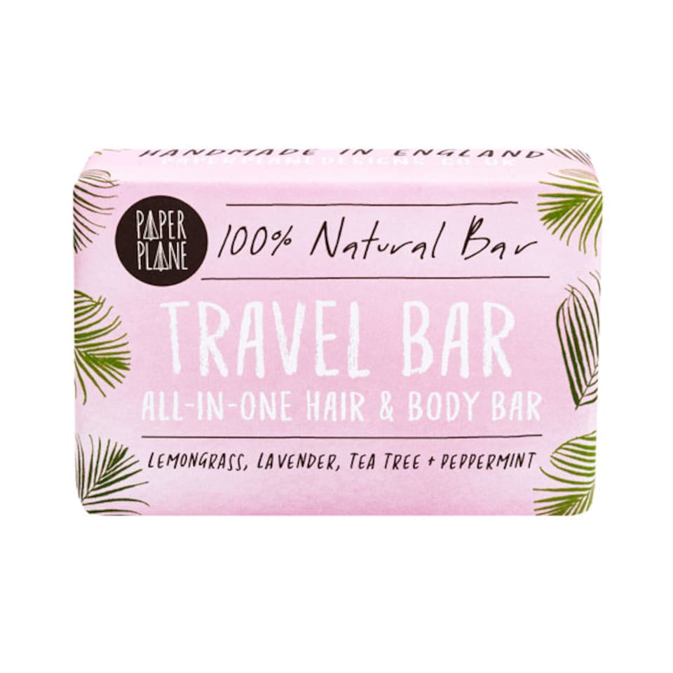 Paper Plane Travel Bar Soap 95g
