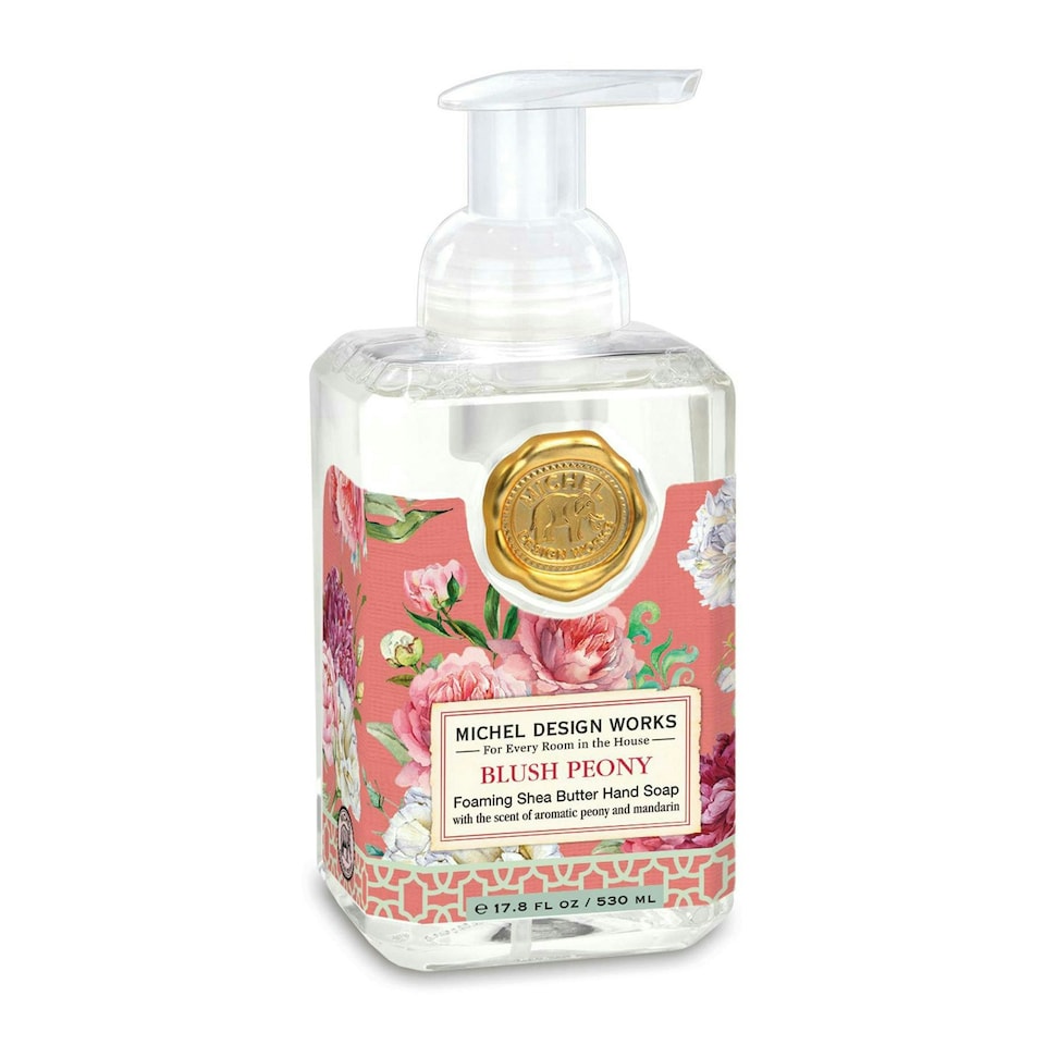 Michel Design Works Foaming Hand Soap Blush Peony 530ml