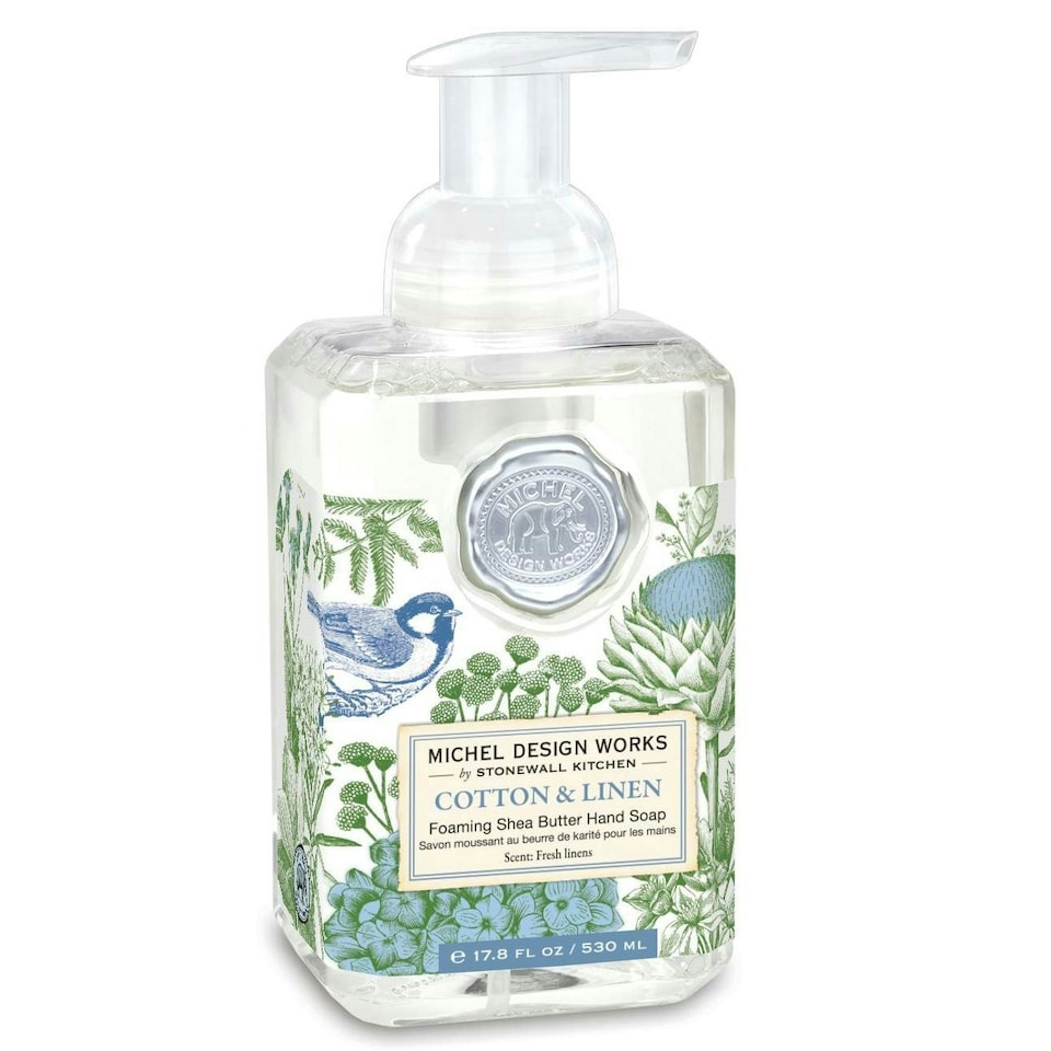 Michel Design Works Foaming Hand Soap Cotton & Linen 530ml