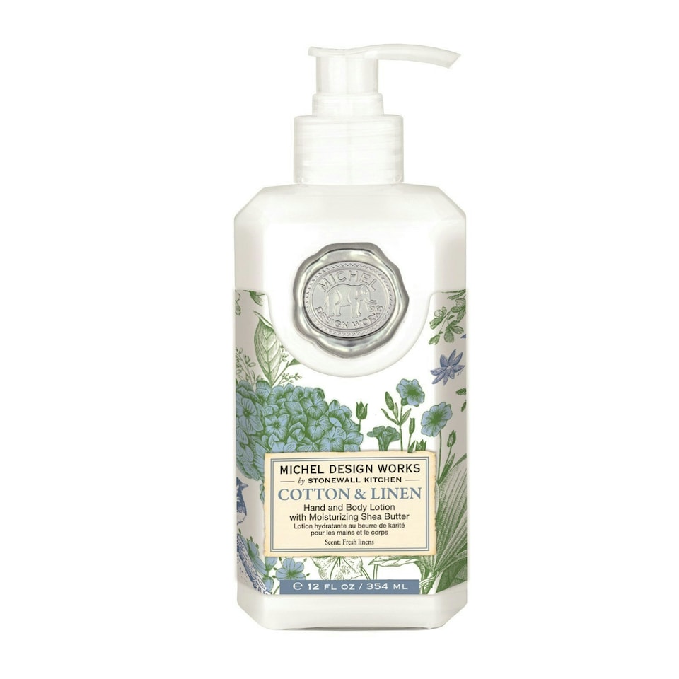 Michel Design Works Scented Hand and Body Lotion Cotton & Linen 354ml
