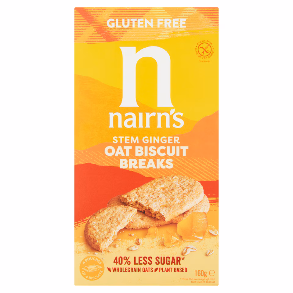 Nairn's Gluten Free Oat Biscuit Breaks 160g