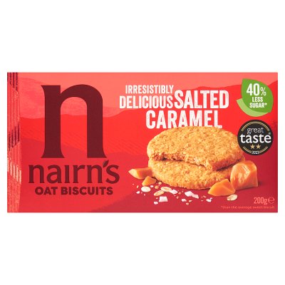 Nairn's Salted Caramel Oat Biscuits