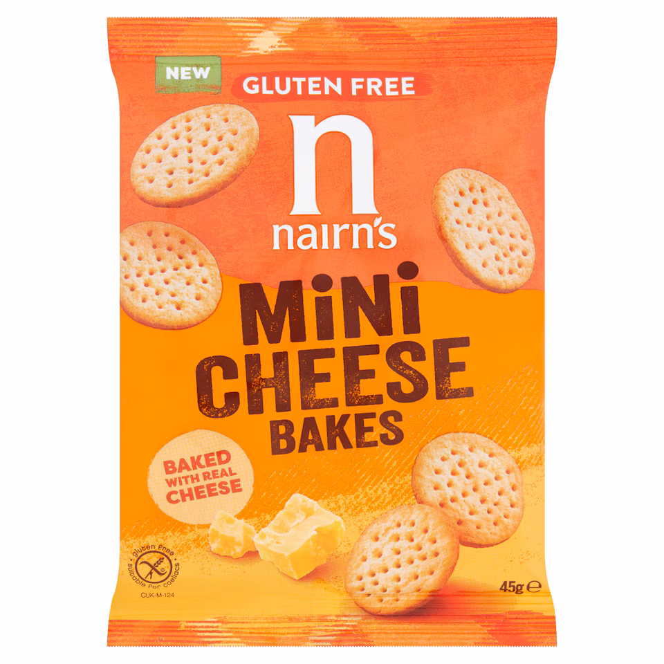 Nairn's Gluten Free Mini Cheese Snacks 45g