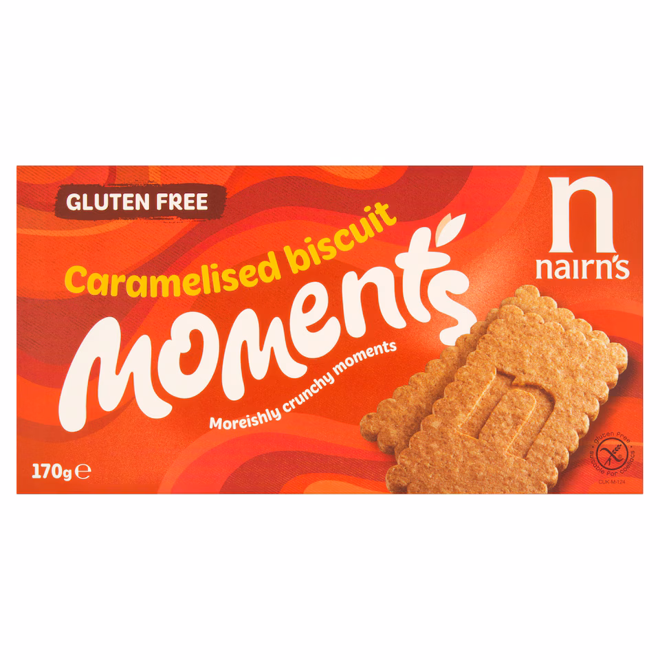 Nairn's Caramelised biscuit moments 170g