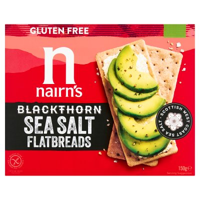 Nairn's Blackthorn Sea Salt Flatbreads
