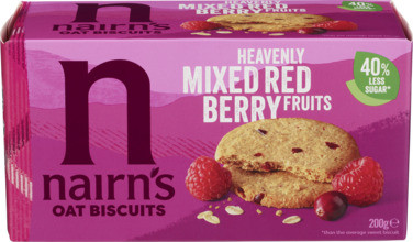 Nairn`s Havrekjeks Mixed Berries 200g