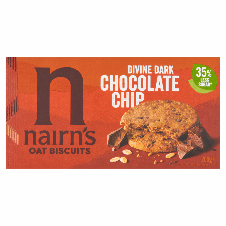 Nairns Dark Chocolate Oat Biscuits 200G