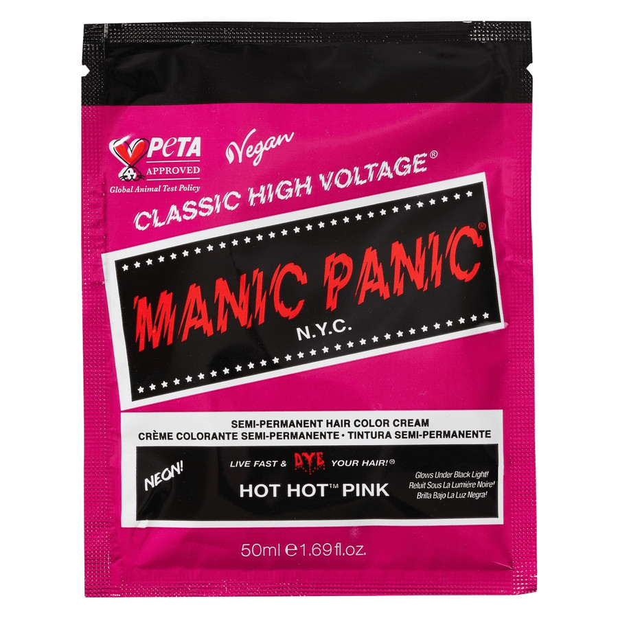 Manic Panic® N.Y.C. Classic High Voltage® Hot Hot™ Pink Sachet 50ml