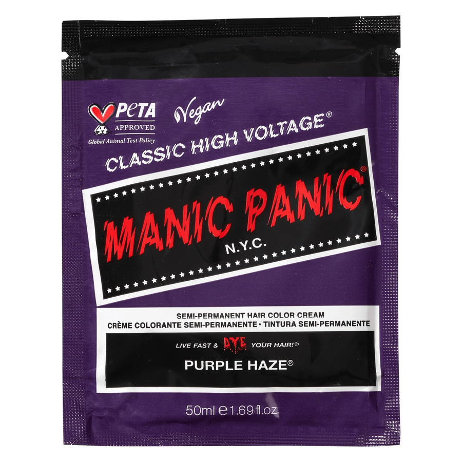 Manic Panic® N.Y.C. Classic High Voltage® Purple Haze® Sachet 50ml