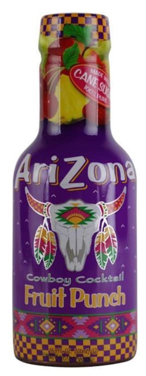 Frukt Punch 0,5l flaske Arizona
