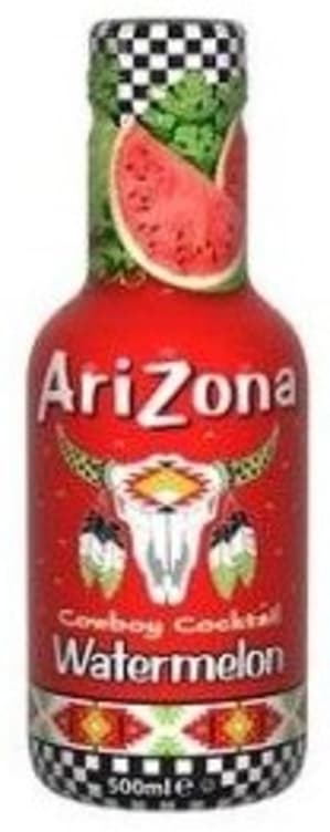 Vannmelon Cowboy Cocktail 0,5l flaske Arizona