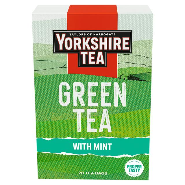 Yorkshire Tea 20 x Mint Green Tea Bags