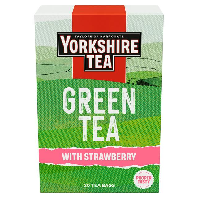 Yorkshire Tea 20 x Strawberry Green Tea Bags