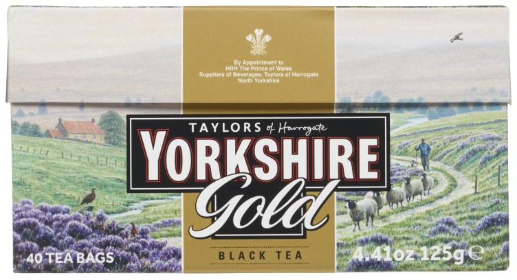 Yorkshire Te Gold 40pos Taylors Of Harrogate