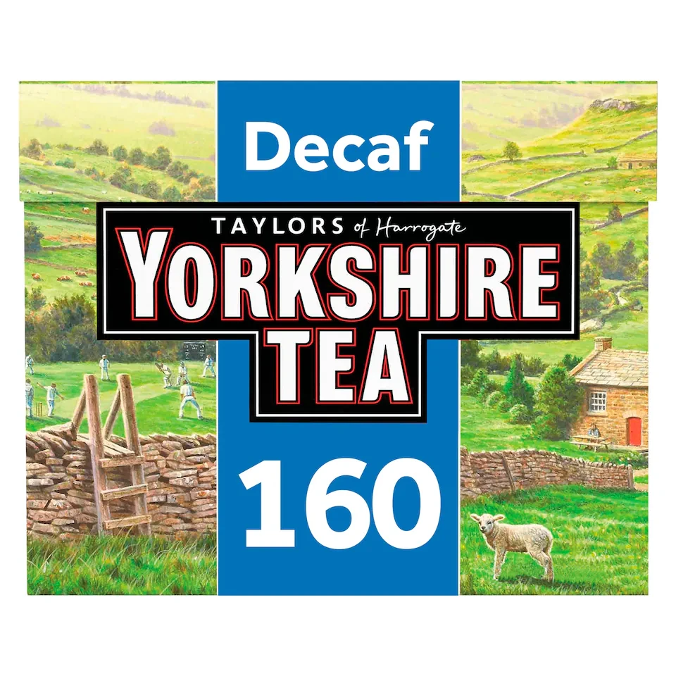 Yorkshire Tea Decaf 160 Tea Bags 500g