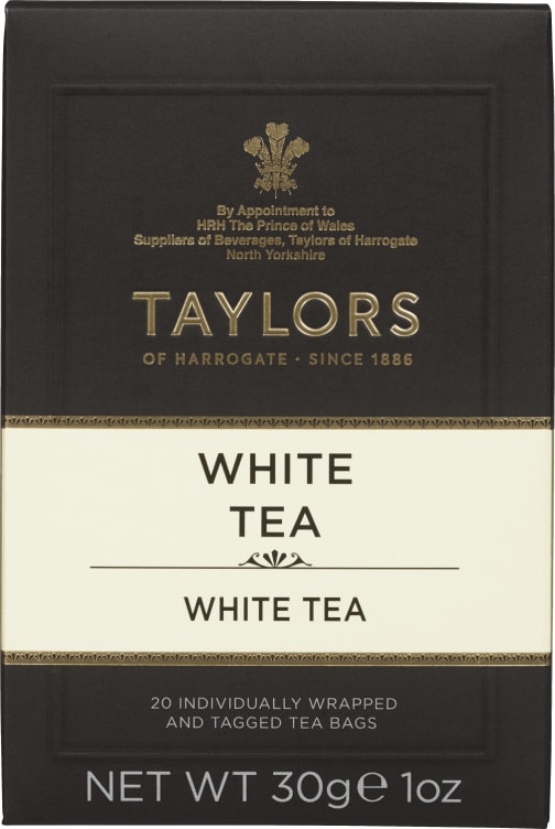 White Tea 20pos Taylors Of Harrogate