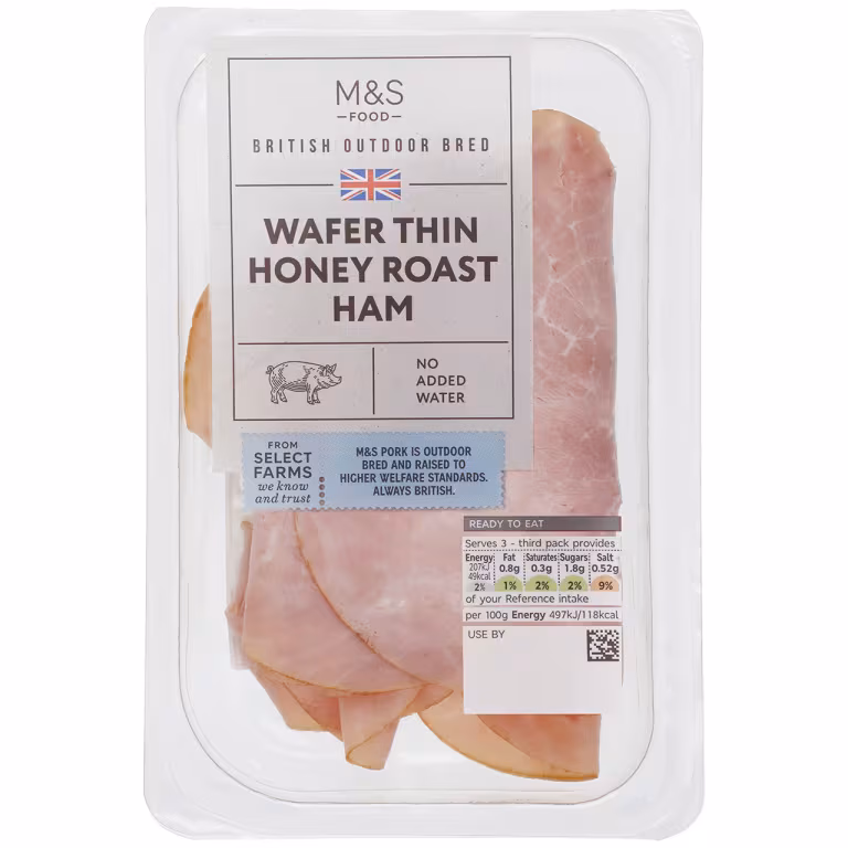 M&S British Wafer-Thin Honey-Roast Ham