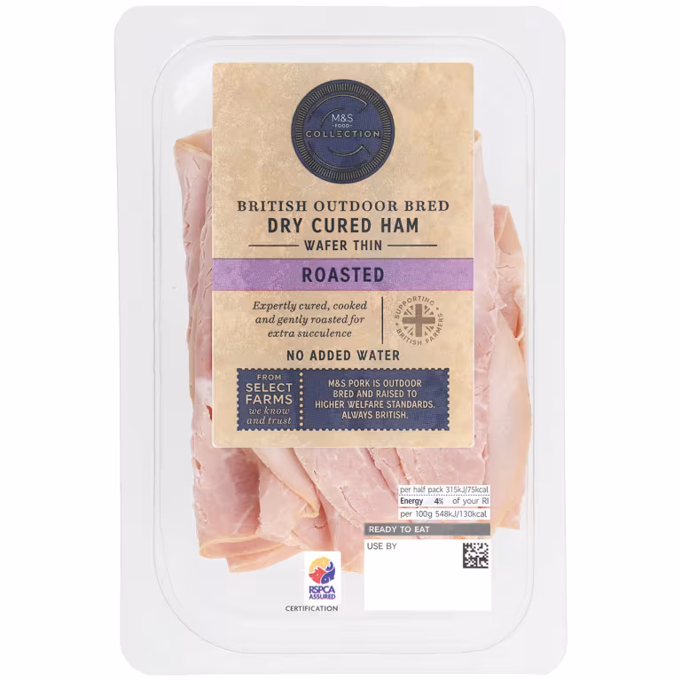 M&S British Wafer-Thin Dry-Cured Roast Ham