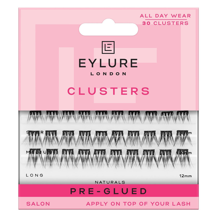 Eylure Pre-Glued Clusters Naturals 30pcs