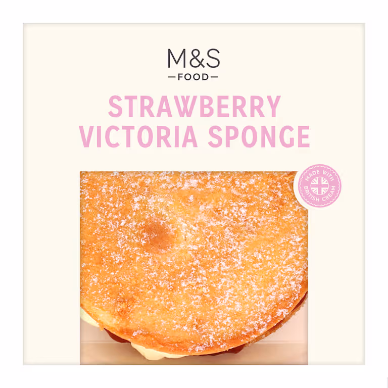 M&S Strawberry Victoria Sponge