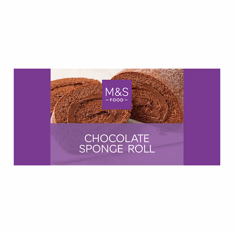 M&S Chocolate Sponge Roll
