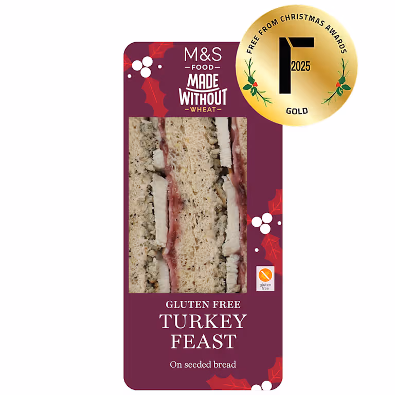 M&S Made Without Wheat Turkey Feast