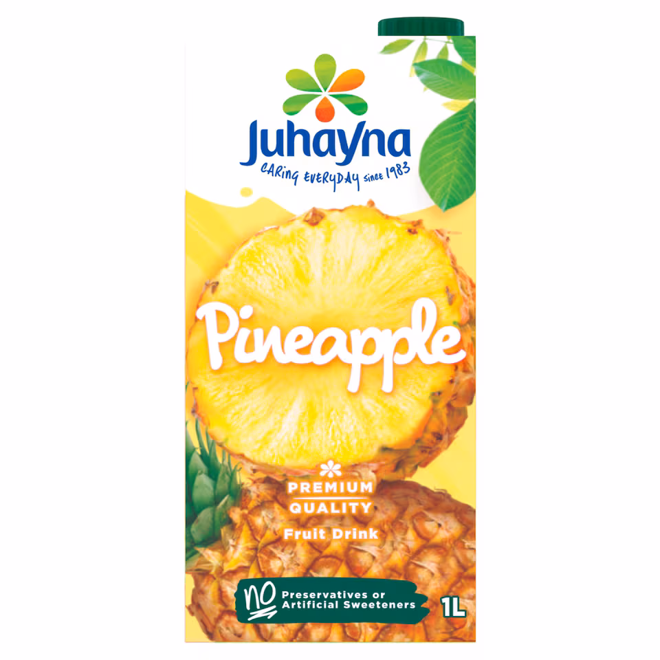 Juhayna Pineapple Fruit Drink 1 Litre