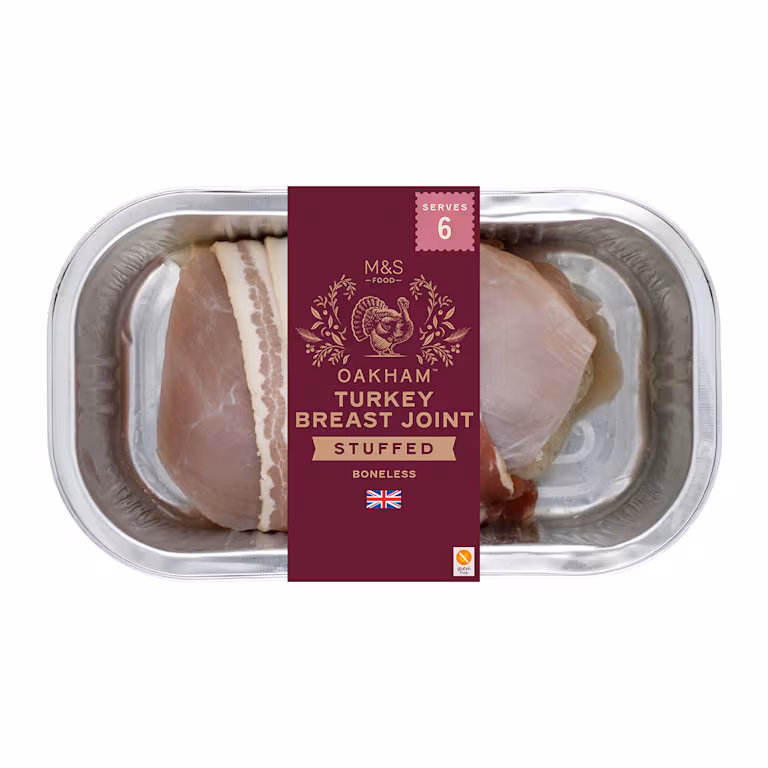 M&S British Oakham Stuffed Turkey Breast Joint
