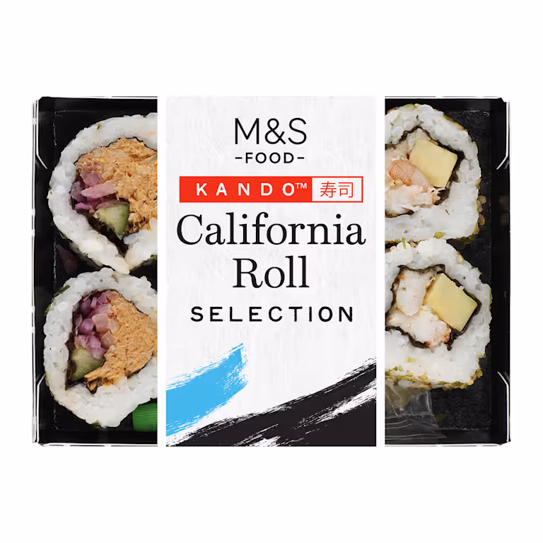 M&S California Roll Selection