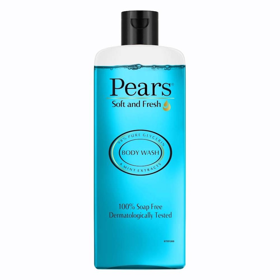 Pears Soft & Fresh Mint Extract Body Wash 250ml