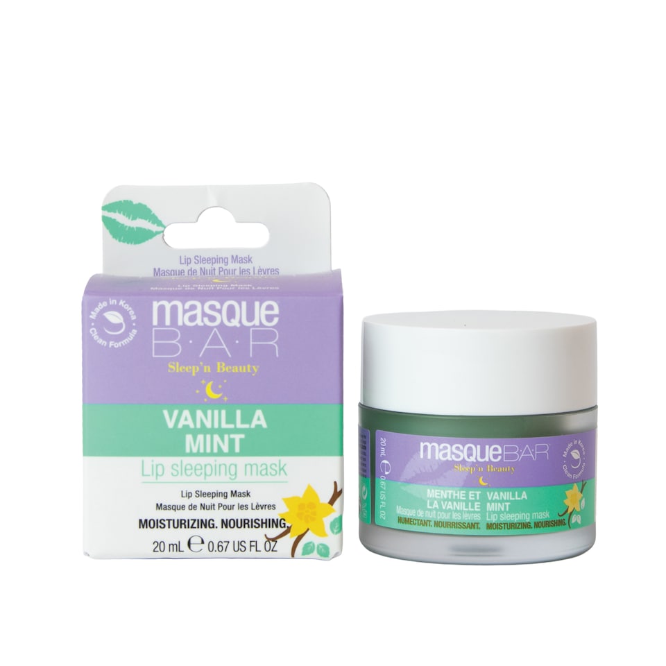 Masque Bar Vanilla Mint Lip Sleeping Mask