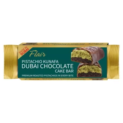 Flair Pistachio Kunafa Dubai Chocolate Cake Bar